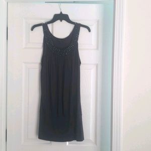 Forever 21 M Charcoal Tank/Dress